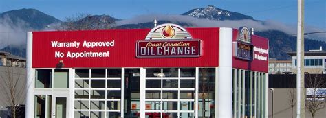 oil change chilliwack bc.